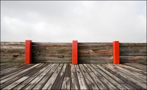 Three Red Posts