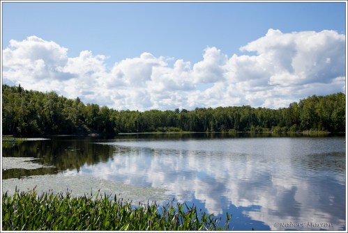 Cloud Over Mink Lake