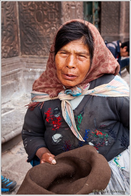 Begger Lady Cusco