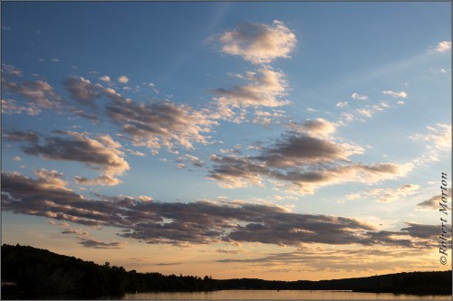 Nosbonsing Evening Clouds